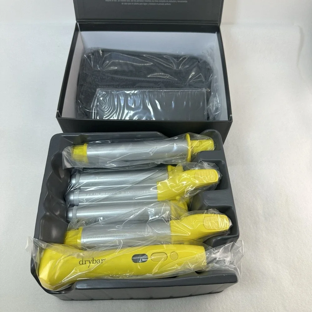 Drybar The Mixologist Interchangeable Styling Iron 3 Attachments Open Box